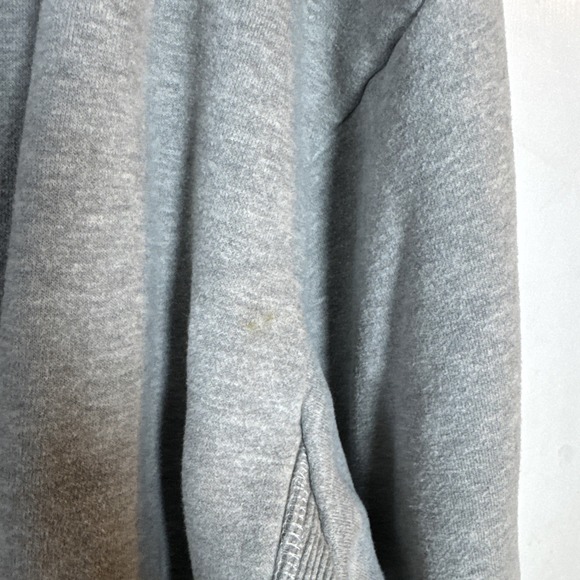 White Bear Clothing Co Mens XL Gray Funny Graphic Dart Board Hoodie Sleeve Print - Picture 11 of 11